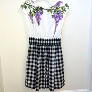 Dolce & Gabbana Wisteria Gingham print dress